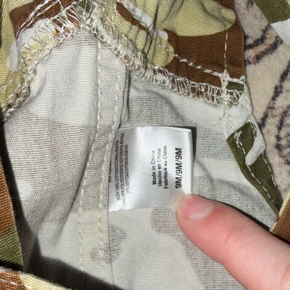 John Deere Kids Green and Brown Camo Overalls - Picture 2 of 2